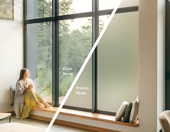 CLiC Glass - clear vs privacy